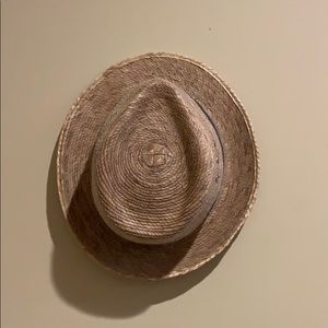Straw Fedora / Safari Hat